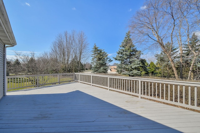 view of deck