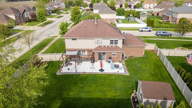24515 Echo Ln, Manhattan, IL 60442 - aerial view of residential area