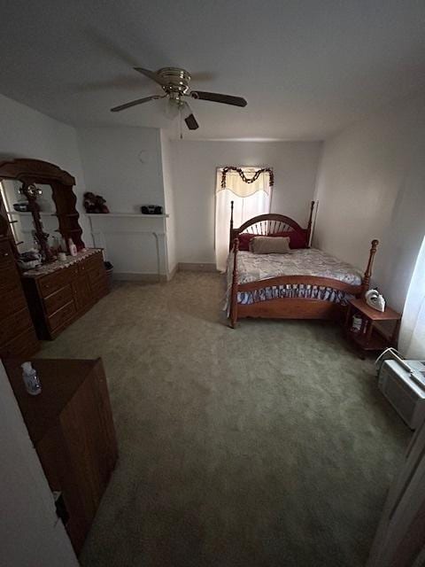 19364 US Highway 34, Princeton, IL 61356 - bedroom featuring light colored carpet and a ceiling fan