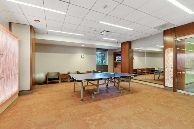 400 E Randolph St Unit 2424, Chicago, IL 60601 - recreation room with carpet floors and baseboards