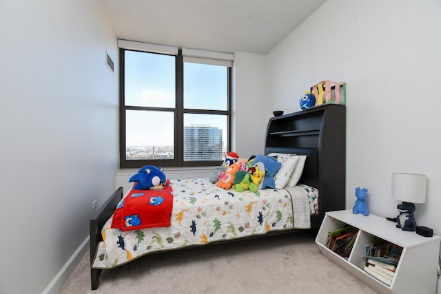 1101 S State St Unit 2100, Chicago, IL 60605 - bedroom featuring baseboards, visible vents, multiple windows, and carpet