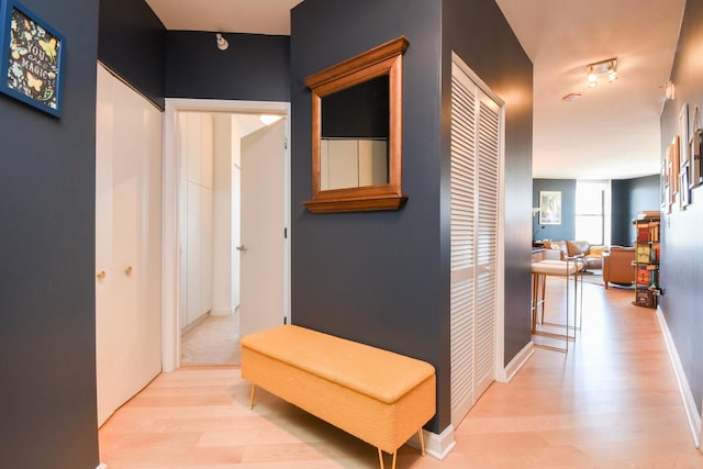 1101 S State St Unit 2100, Chicago, IL 60605 - hallway with baseboards and wood finished floors