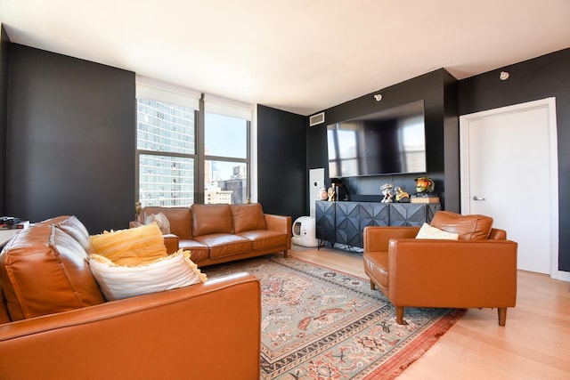 1101 S State St Unit 2100, Chicago, IL 60605 - living area with light wood-style floors