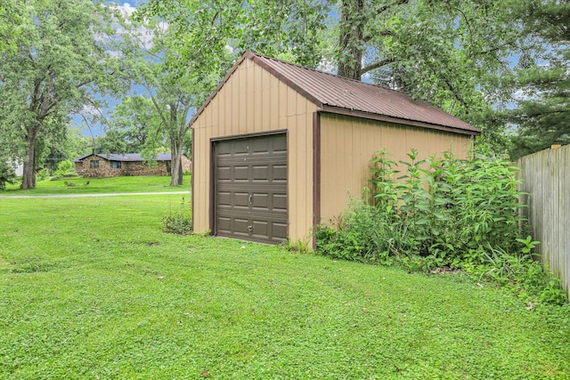 1106 Riverside Ct, Mahomet, IL 61853 - view of detached garage