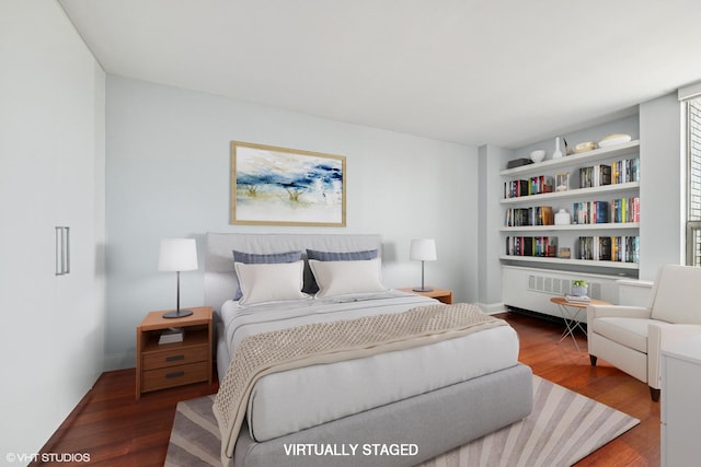 1460 N Sandburg Ter Unit 2608A, Chicago, IL 60610 - bedroom with baseboards and wood finished floors
