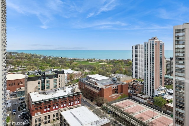 1460 N Sandburg Ter Unit 2608A, Chicago, IL 60610 - view of city featuring a water view