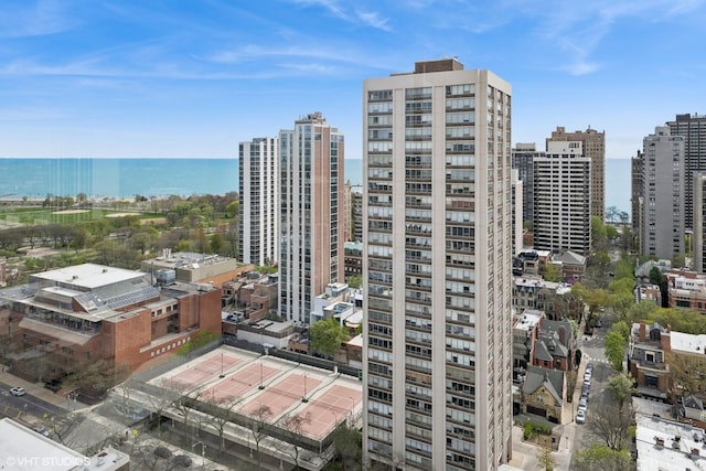 1460 N Sandburg Ter Unit 2608A, Chicago, IL 60610 - city view featuring a water view