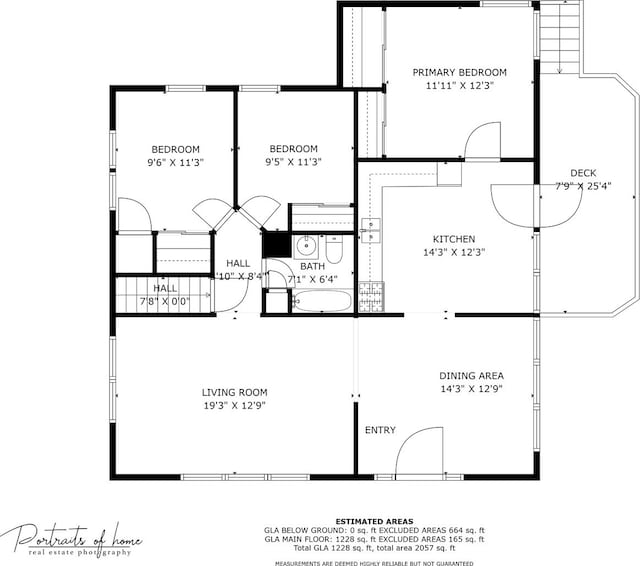 845 Smith St, Glen Ellyn, IL 60137 - home floor plan