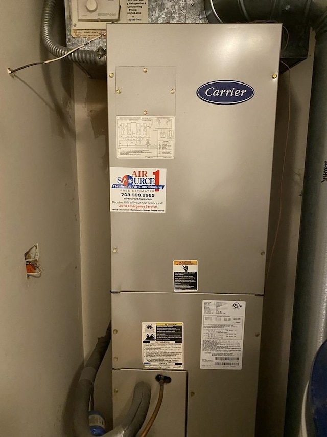 utilities with heating unit