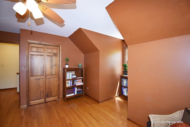 5N850 Ravine Dr, Saint Charles, IL 60175 - bedroom with light wood finished floors, a ceiling fan, and baseboards