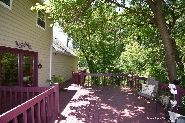 5N850 Ravine Dr, Saint Charles, IL 60175 - view of deck