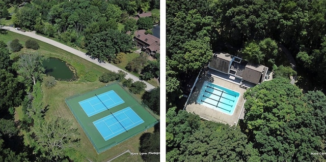 5N850 Ravine Dr, Saint Charles, IL 60175 - aerial overview of property's location featuring property parcel outlined