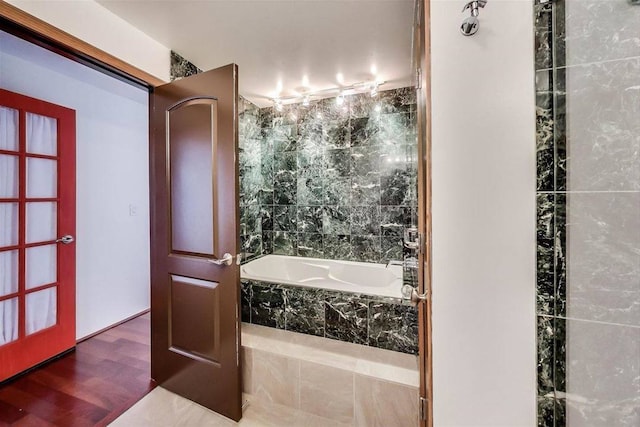 400 E Randolph St Unit 3018, Chicago, IL 60601 - bathroom featuring tiled shower / bath