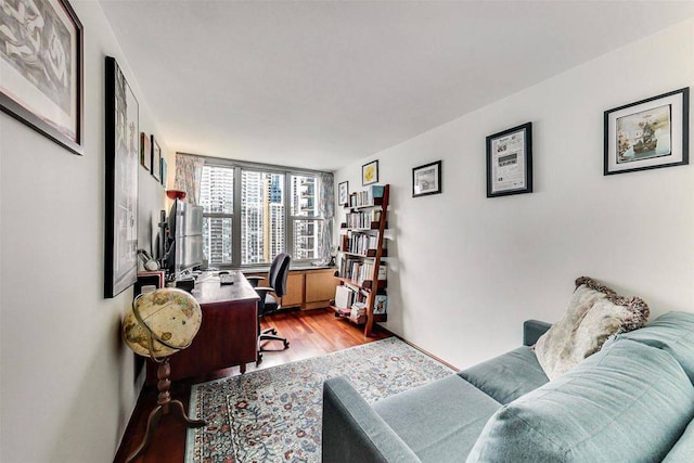 400 E Randolph St Unit 3018, Chicago, IL 60601 - office area with light wood-type flooring