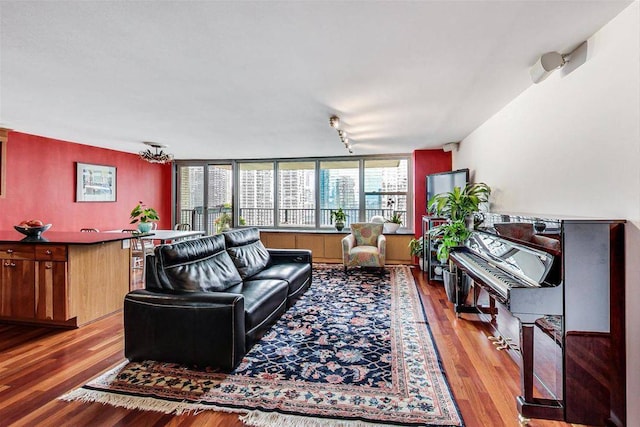 400 E Randolph St Unit 3018, Chicago, IL 60601 - living room with wood finished floors