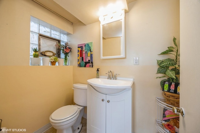 545 Morris Ave, Bellwood, IL 60104 - bathroom with vanity and toilet