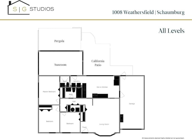 1008 W Weathersfield Way, Schaumburg, IL 60193 - room layout