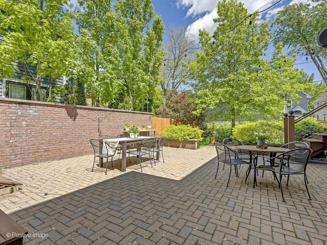 213 S Ashland Ave, La Grange, IL 60525 - view of patio / terrace featuring outdoor dining space