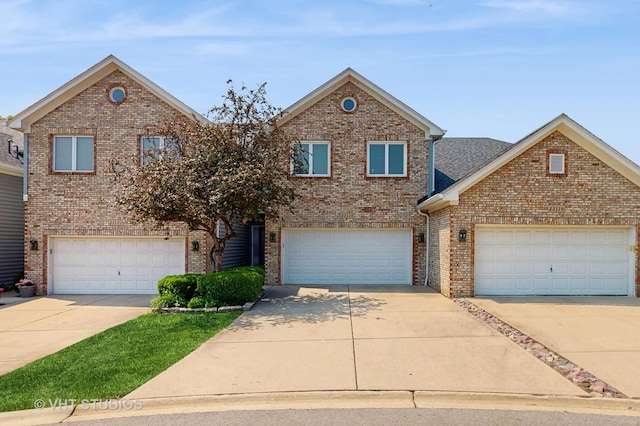 23118 Lacroix Ln, Plainfield, IL 60544 - traditional home with brick siding, driveway, and an attached garage
