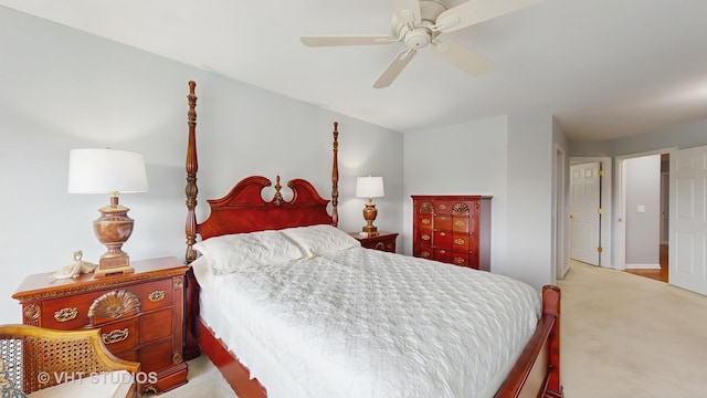 23118 Lacroix Ln, Plainfield, IL 60544 - bedroom with carpet and ceiling fan