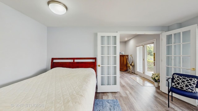 23118 Lacroix Ln, Plainfield, IL 60544 - bedroom featuring wood finished floors and french doors