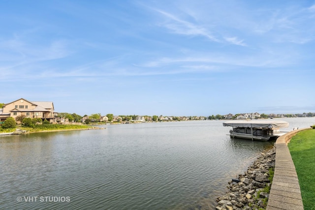 23118 Lacroix Ln, Plainfield, IL 60544 - water view with a dock