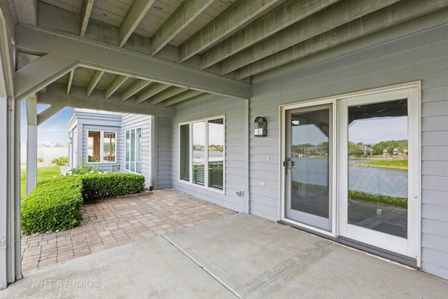 23118 Lacroix Ln, Plainfield, IL 60544 - view of patio / terrace with a water view