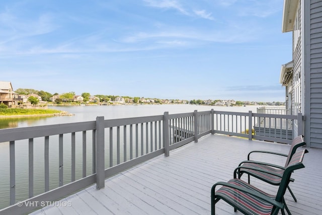 23118 Lacroix Ln, Plainfield, IL 60544 - deck featuring a water view