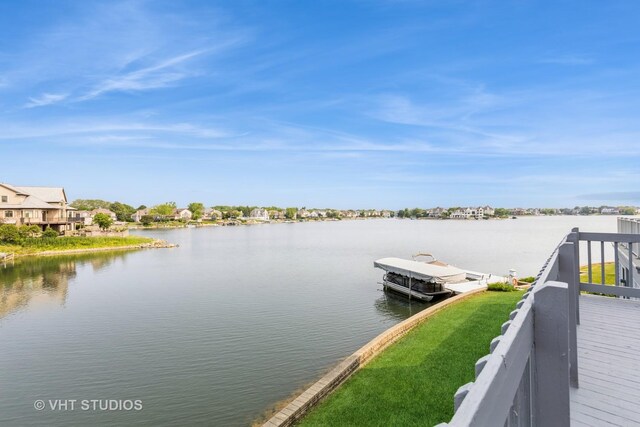 23118 Lacroix Ln, Plainfield, IL 60544 - dock area with a water view