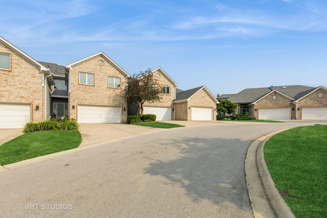 23118 Lacroix Ln, Plainfield, IL 60544 - view of front of property featuring brick siding, a residential view, and driveway