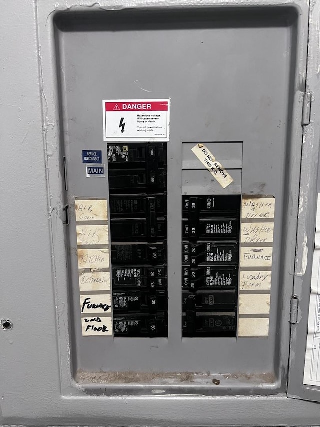 utilities with electric panel