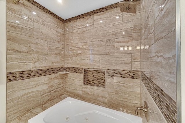 view of full bathroom