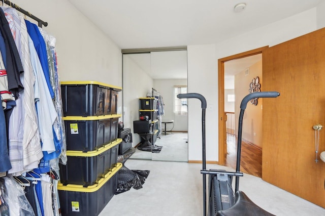 143 Foxglove Unit 143, Romeoville, IL 60446 - workout area featuring carpet