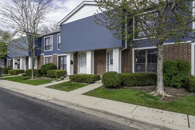 4140 Brentwood Ln, Waukegan, IL 60087 - townhome / multi-family property with brick siding