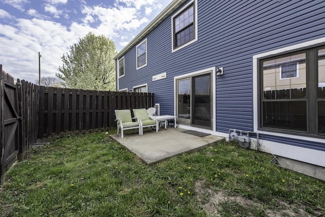 4140 Brentwood Ln, Waukegan, IL 60087 - rear view of property with a patio area