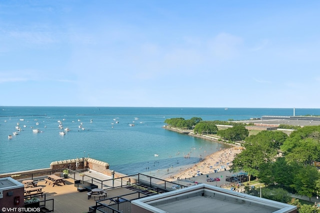 property view of water