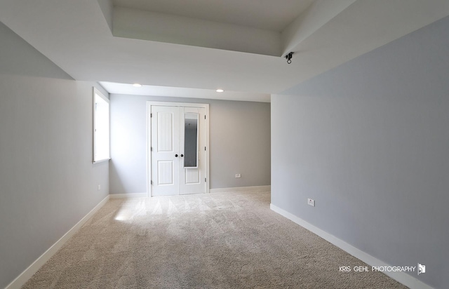 13464 W Hidden Springs Trl, Wadsworth, IL 60083 - unfurnished room featuring baseboards, recessed lighting, and carpet floors