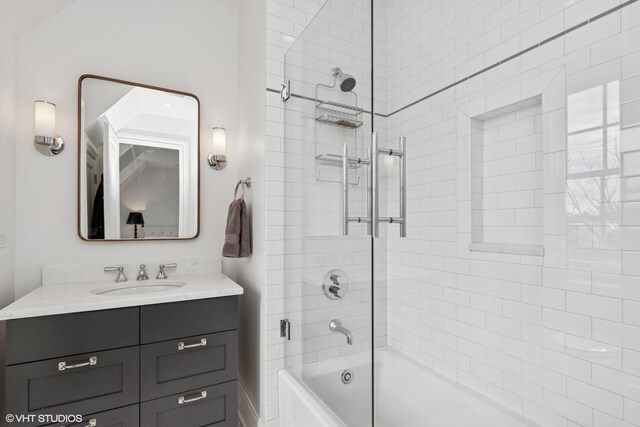 847 N Mckinley Rd, Lake Forest, IL 60045 - bathroom featuring vanity and shower / washtub combination