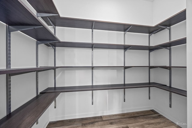 view of storage room