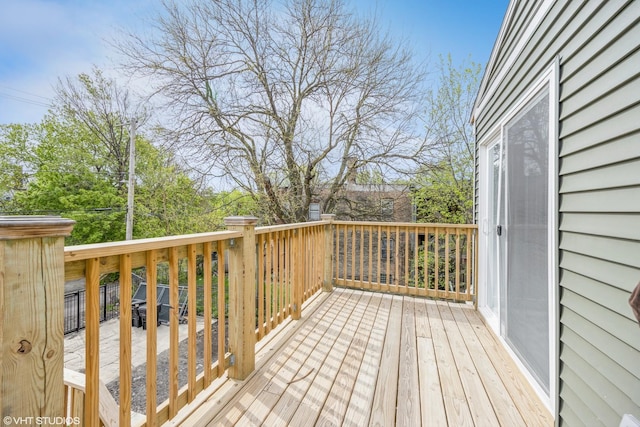 view of deck