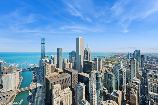 401 N Wabash Ave Unit 57F, Chicago, IL 60611 - city view featuring a water view