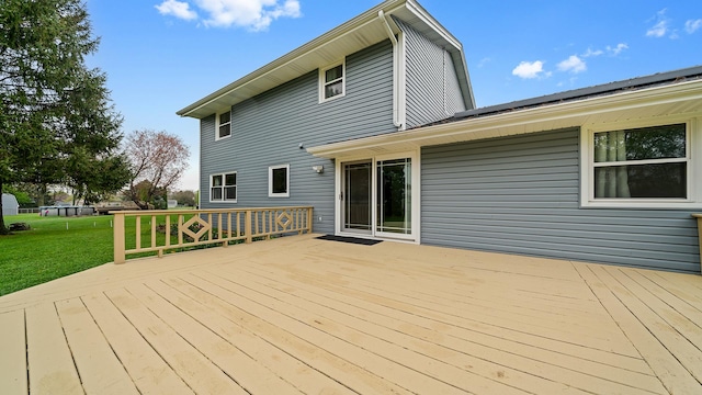 4401 Windsor Ct, Loves Park, IL 61111 - deck with a yard