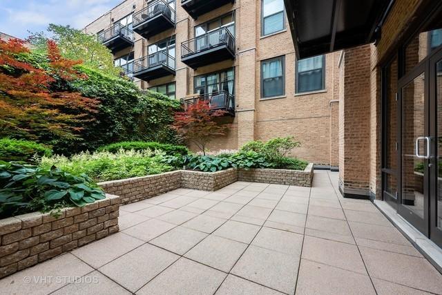 1040 W Adams St Unit 203, Chicago, IL 60607 - view of patio / terrace