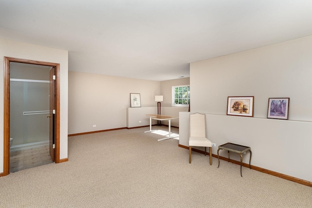 2270 Twilight Dr Unit 2270, Aurora, IL 60503 - sitting room with carpet flooring and baseboards