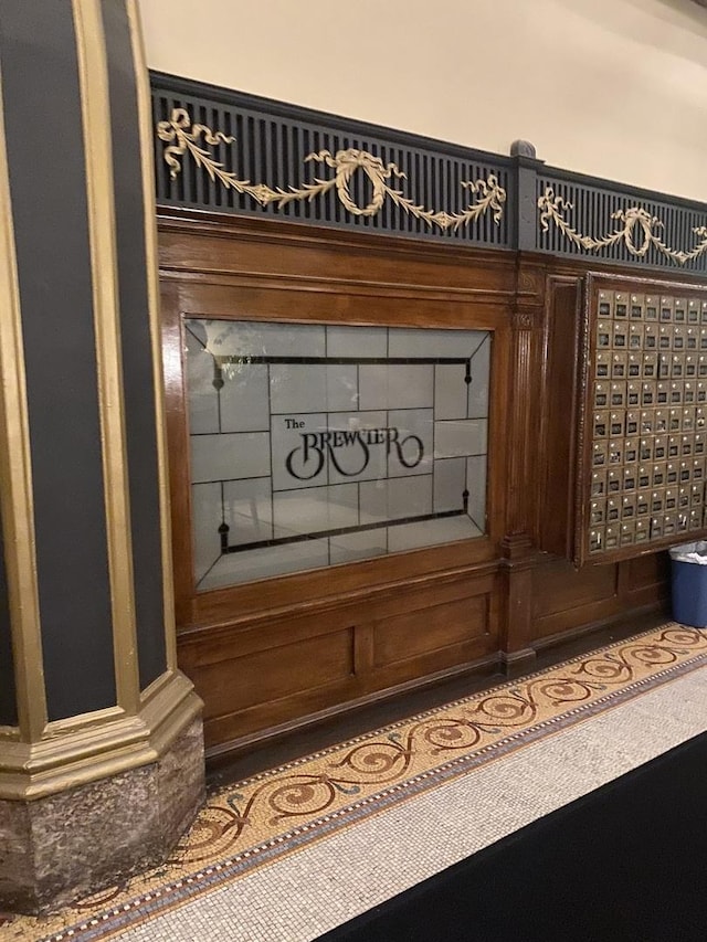 view of details