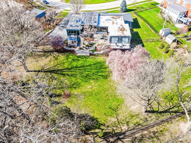 221 Parkview Dr, Bloomington, IL 61701 - aerial view of property and surrounding area