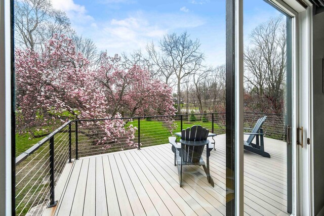 221 Parkview Dr, Bloomington, IL 61701 - view of deck