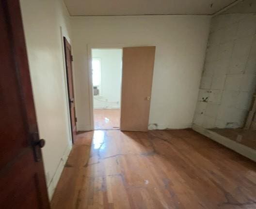 interior space featuring light wood-style floors