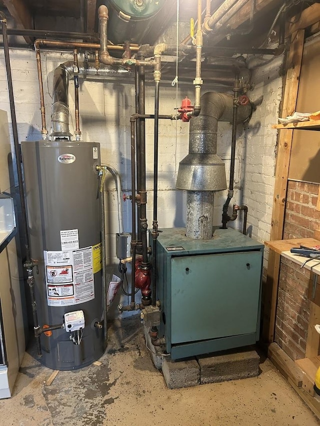 7172 W Armitage Ave, Chicago, IL 60707 - utilities with water heater