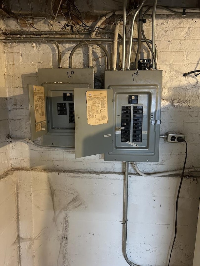 7172 W Armitage Ave, Chicago, IL 60707 - utility room featuring electric panel